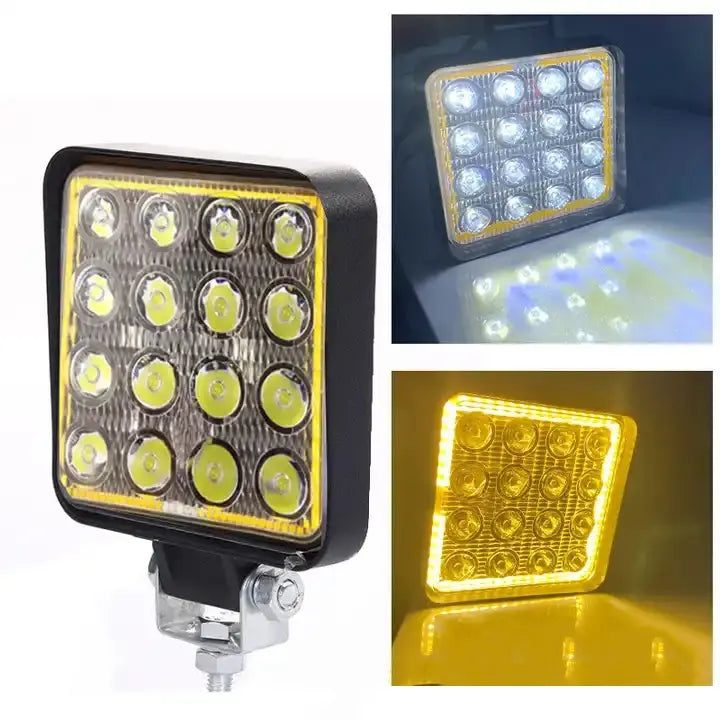 LED Arbeidslys med lysring