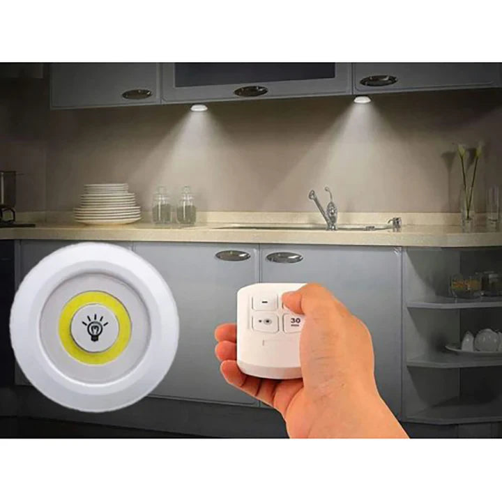 LED-spotlights batteridrevne 3 Stk