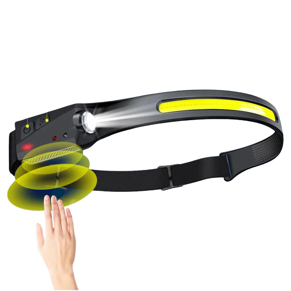 Outpro LED COB Hodelykt 3 i 1