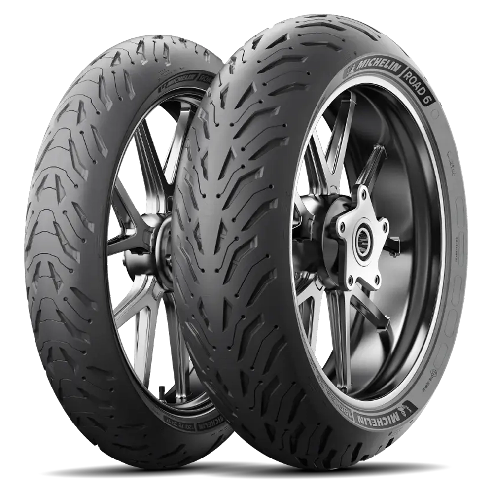Dekkpakke Michelin Road 6 120/70-17 58W - 180/55-17 73W