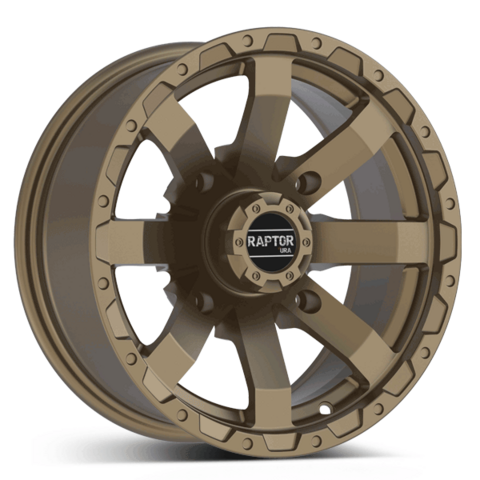 URA Raptor HD-C Matt Bronze 4x136 8x14