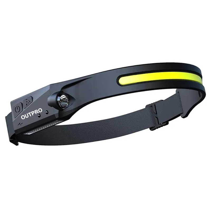 Outpro LED COB Hodelykt 3 i 1