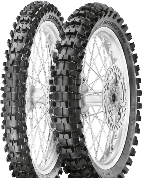 Pirreli Scorpion MX32 Mid Soft MC-dekk 80/100-21 51M