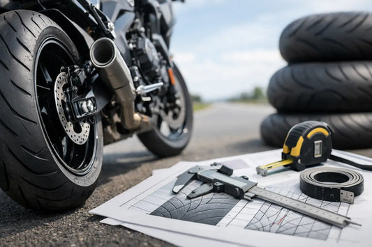 MC dekk dimensjon guide for riktig valg