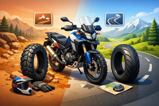 Dual sport dekk MC - slik velger du riktig