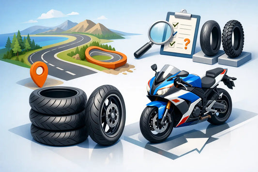 Kjøp mc-dekk riktig første gang