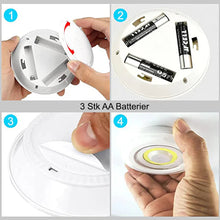 LED-spotlights batteridrevne 3 Stk 