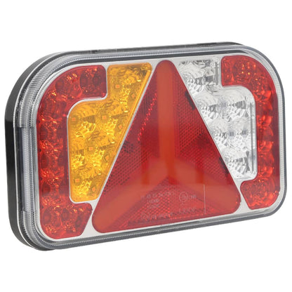 Tilhengerlys 2 stk rød 24x5x14,5 cm 12V LED - FosenService.no