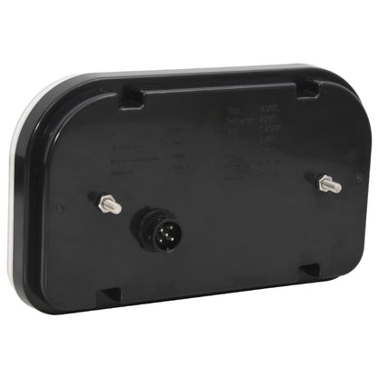 Tilhengerlys 2 stk rød 24x5x14,5 cm 12V LED - FosenService.no