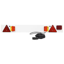 Tilhengerlys rød 115x6x14 cm 12V LED-pære 