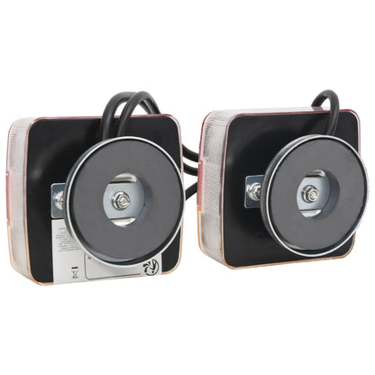 Tilhengerlys 2 stk rød 10,5x7,5x10 cm 12V LED - FosenService.no