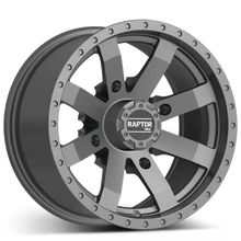 URA-RAPTOR Matt Gun Metal 4x156 8x12 URA-RAPTOR