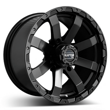URA RAPTOR Matt Black 4x110 7x15