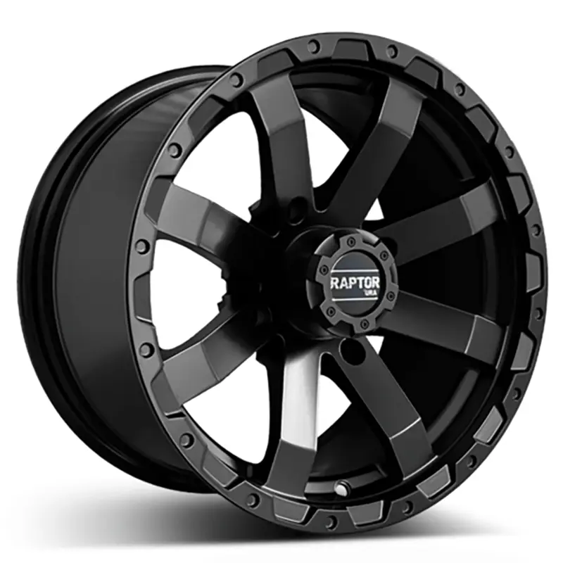 URA RAPTOR Matt Black 4x156 7x15 