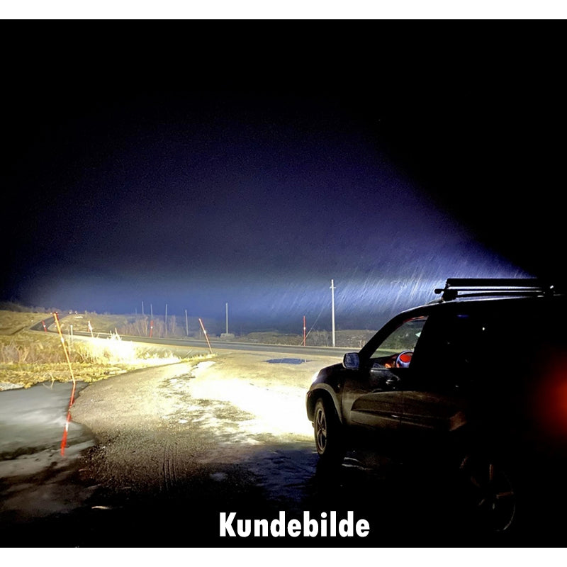 Aurora 40" dobbelradet Ledbar