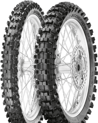 Pirreli Scorpion MX32 Mid Soft MC-dekk 80/100-21 51M