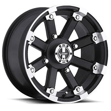 VISION LOCKOUT Black Pol BS4 4x110 8x12 